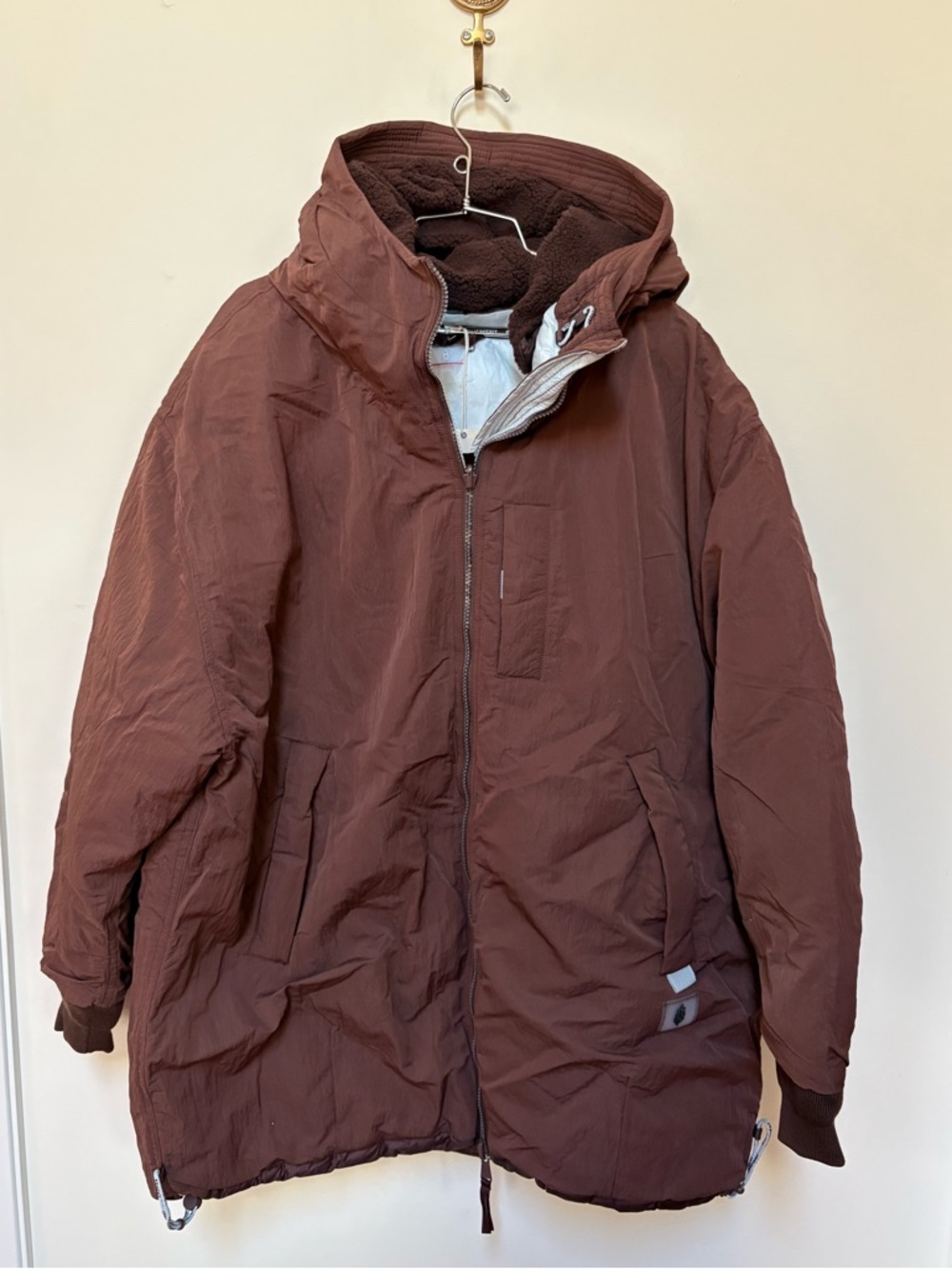 NWOT Free People FP Movement Roaming On Reversible Parka Size Medium - Picture 4 of 16